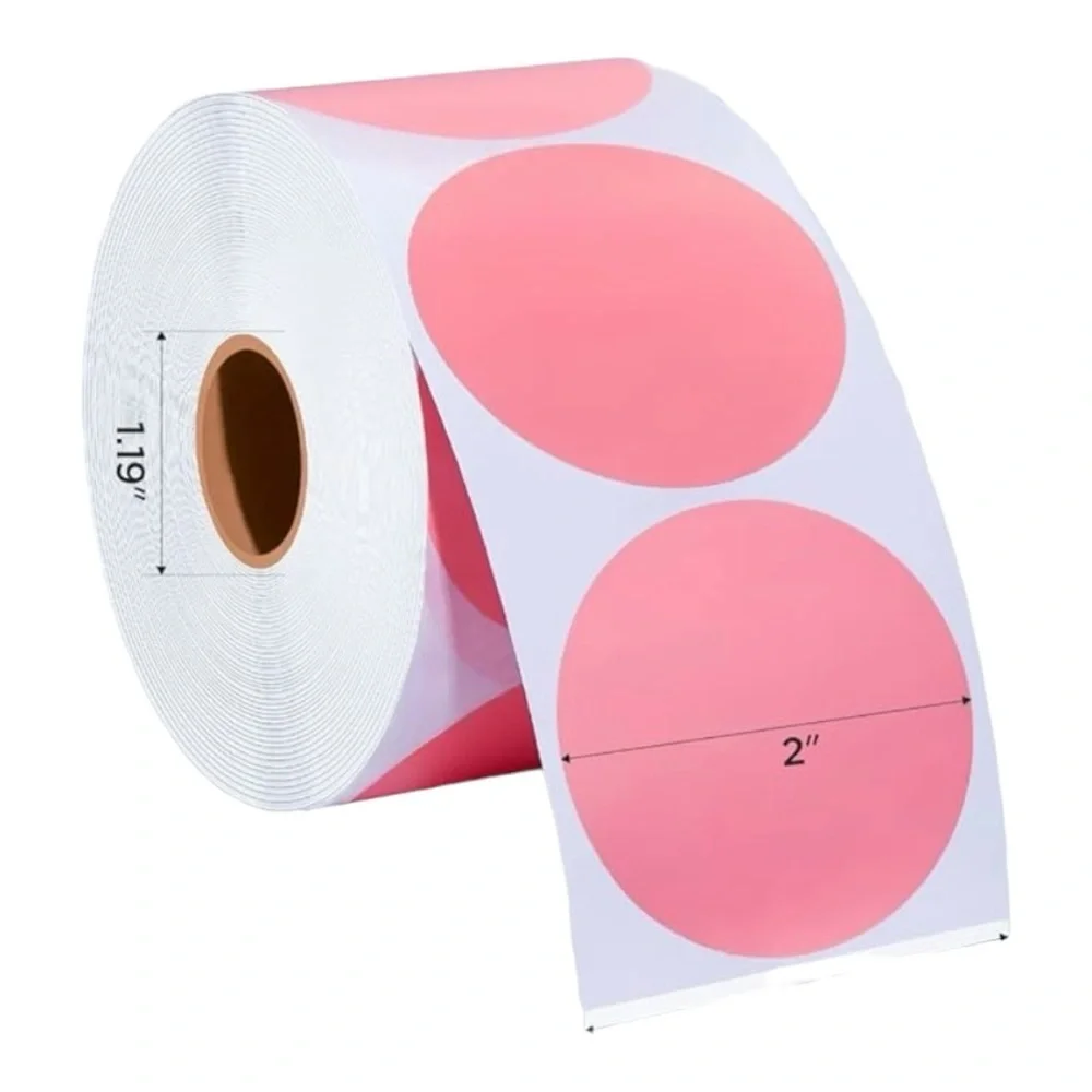 50 Custom 2” Thermal Printed Closet QR Stickers - Picture 2 of 5